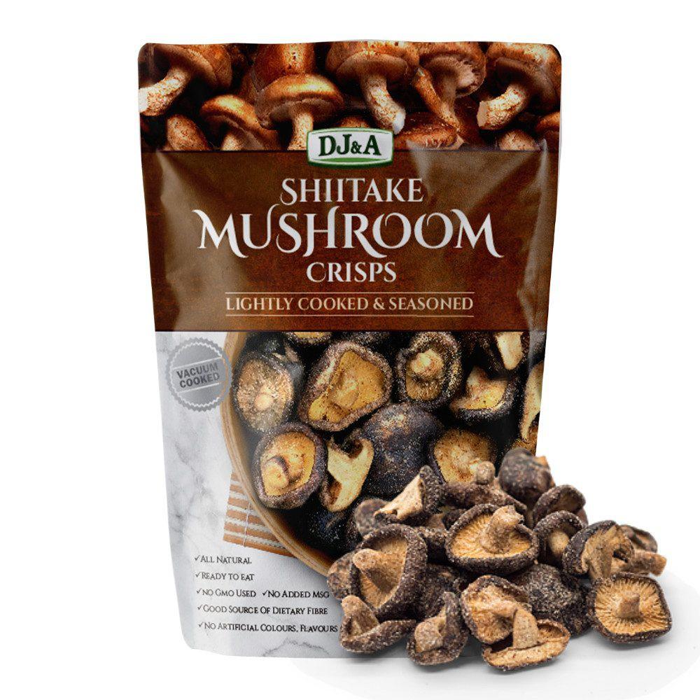 Nấm Hương sấy giòn DJ&A Shiitake Mushroom Crisps 65g