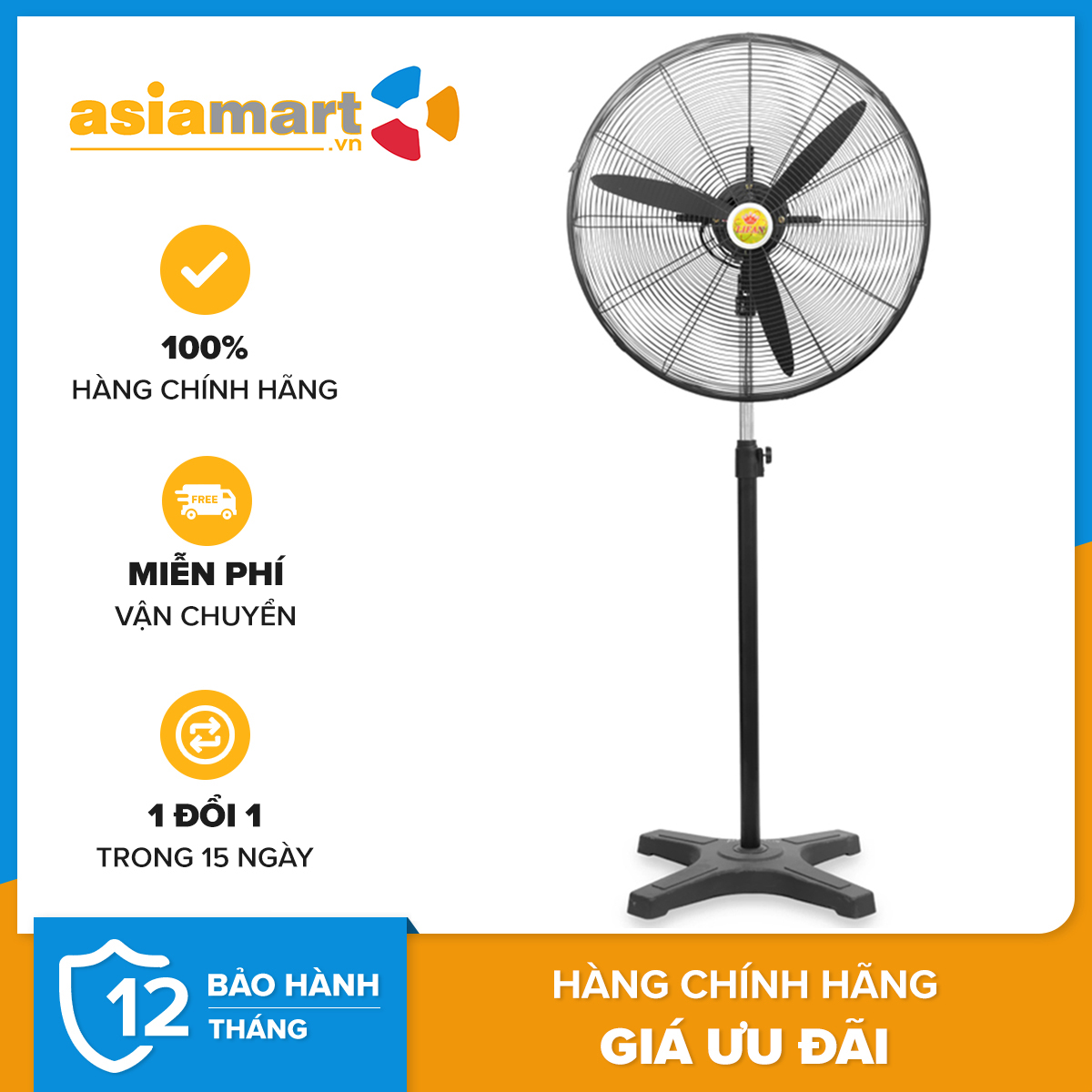 Quạt đứng công nghiệp Lifan Đ-26CX