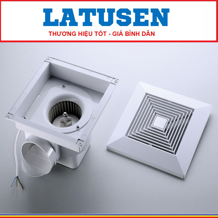 Quạt thông gió âm trần rèm lưới LFCV-12A, LFCV-16A, LFCV-18A, LFCV-25A, LFCV-30A