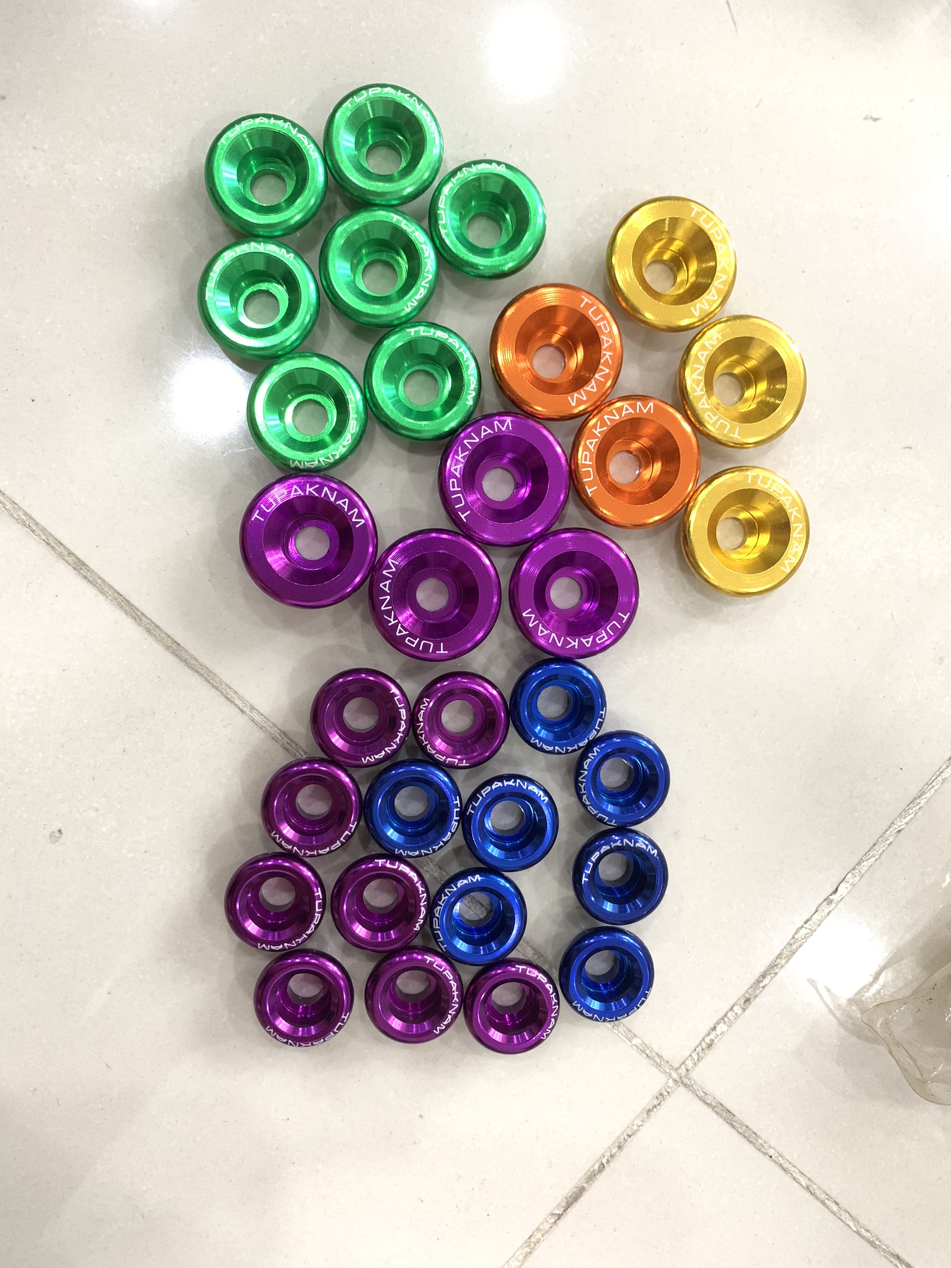 [HCM]5 con lông đền 6li Tupaknam Chén Lớn Chén Vừa