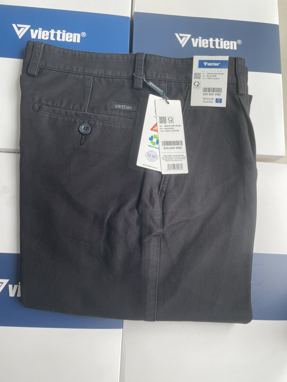 Quần kaki nam Việt Tiến