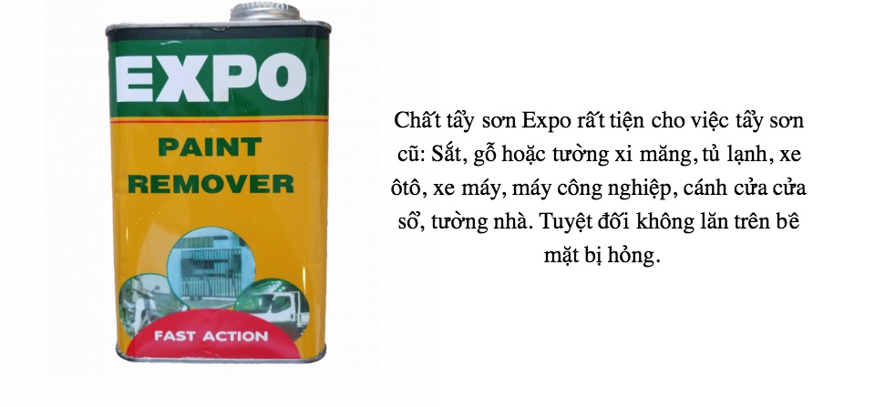 CHẤT TẨY SƠN CỰC MẠNH EXPO - 925ML (MẠNH HƠN DÒNG ATM)