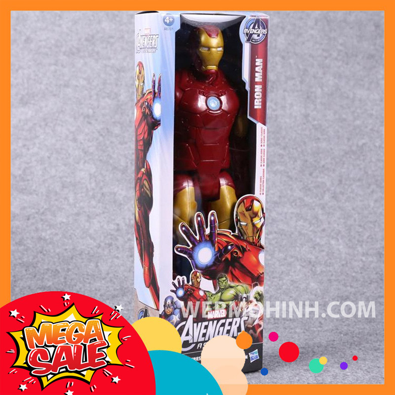 🌟GIÁ HỦY DIỆT🌟 Mô Hình Người Sắt 30cm Titan Hero Iron Man Avengers Assemble