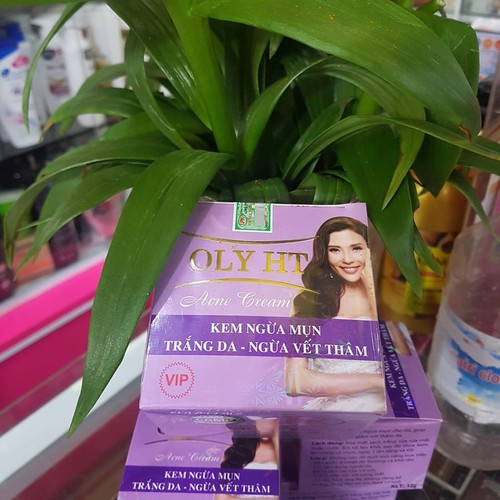 Kem ngừa mụn mờ thâm dưỡng trắng Oly HT 25g - olyht 25g