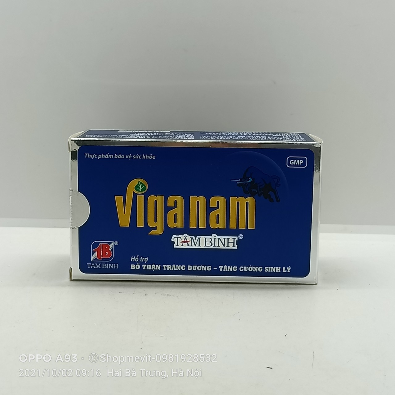 Viganam tâm bình hộp 5 vỉ x 12 viên