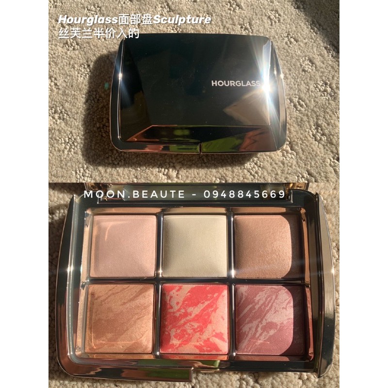 Bảng Hourglass Ambient Lighting Sculture 6 ô Highlighter + Bronzer