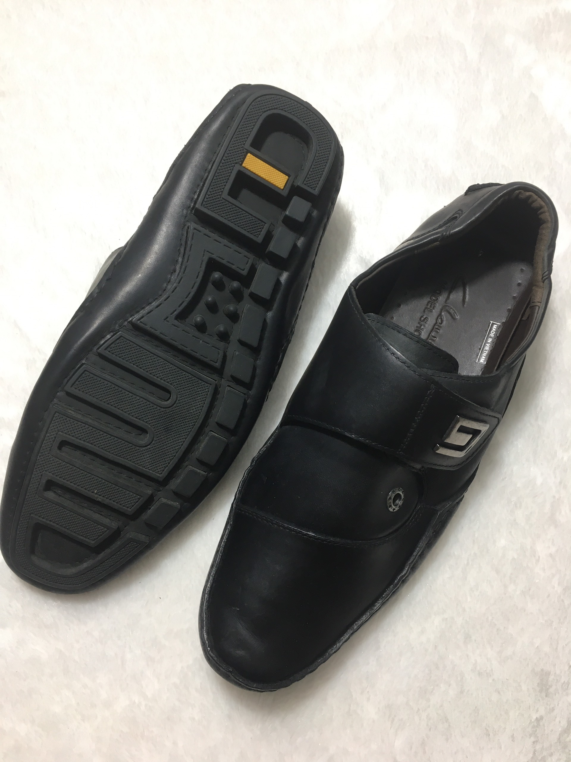 Giày lười da lẻ size 41 lỗi -sale-hỗ trợ khâu-gdl 489