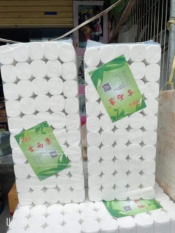 Giấy vệ sinh bịch 50 cuộn siêu dai siêu mềm