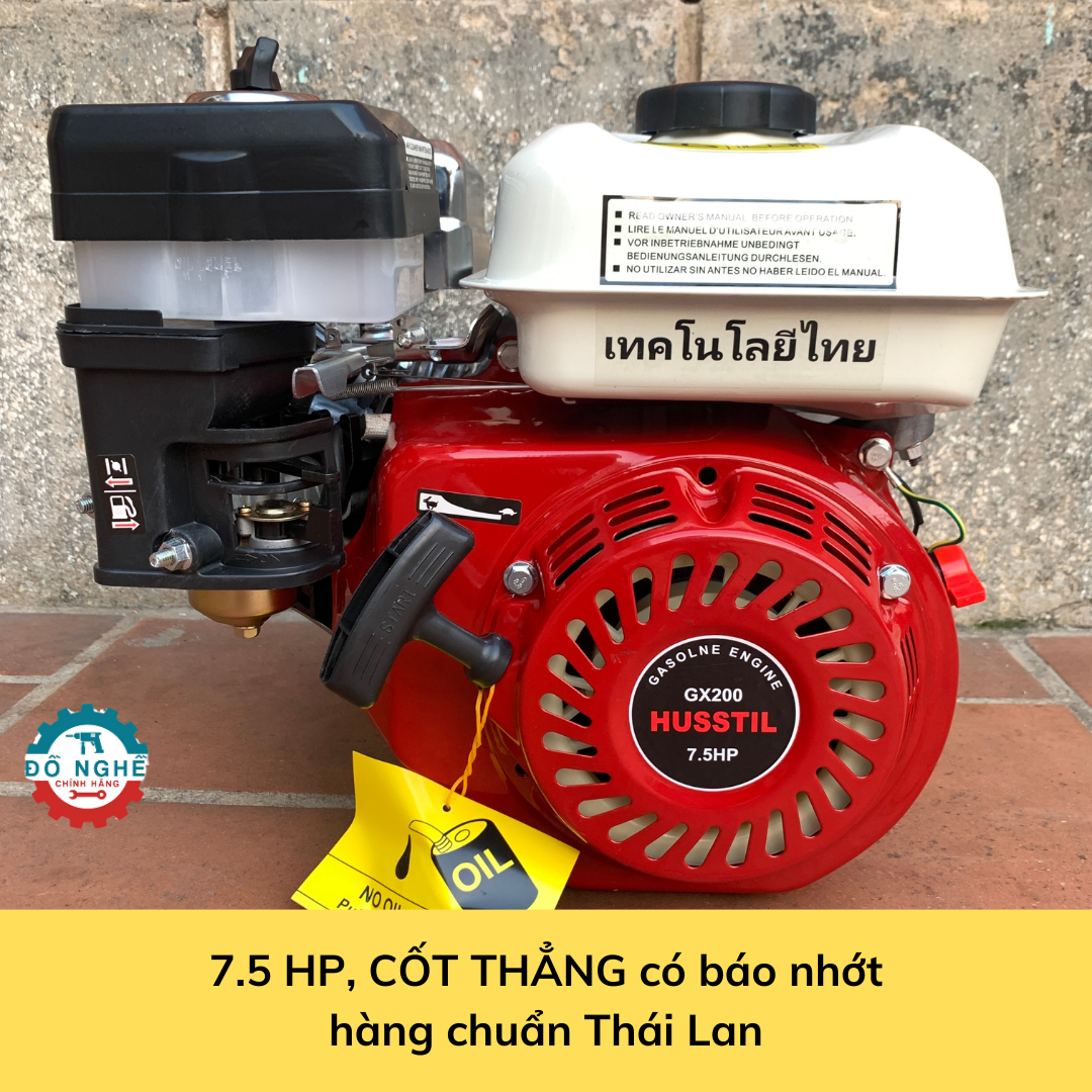 Máy nổ Động cơ xăng GX200 7.5HP chuẩn Thái