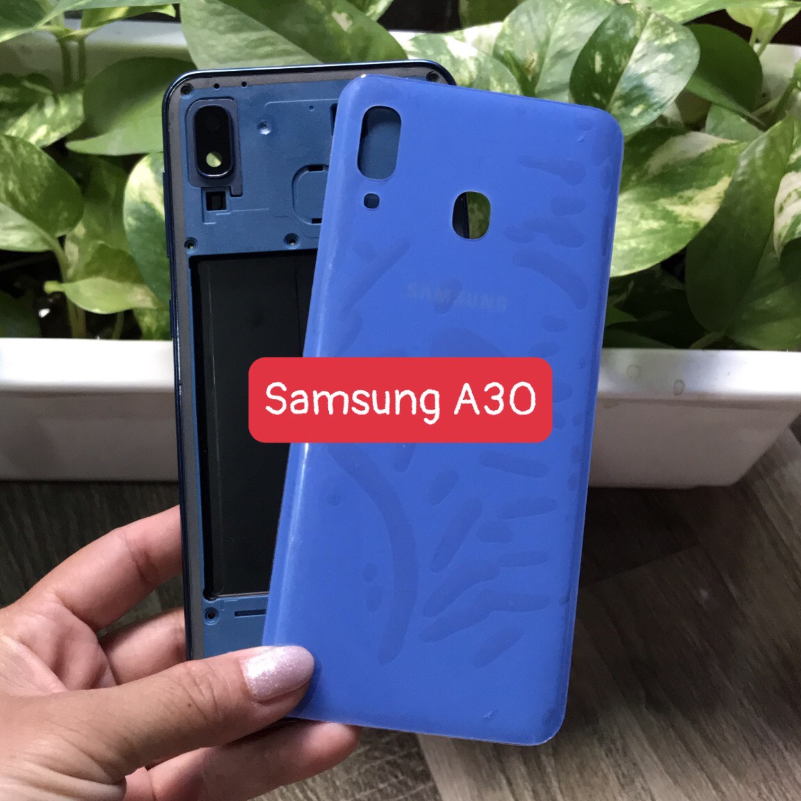 Bộ vỏ samsung A30 zin hàng chuẩn giá tốt