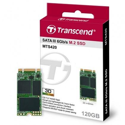 Ổ cứng ssd m.2 2242 sata iii transcend mts420s 120gb full box