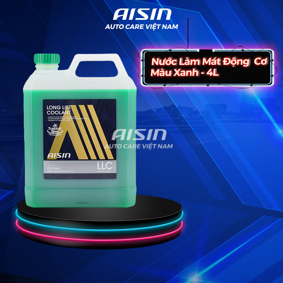 Nước làm mát động cơ ô tô aisin nhật bản can 4l