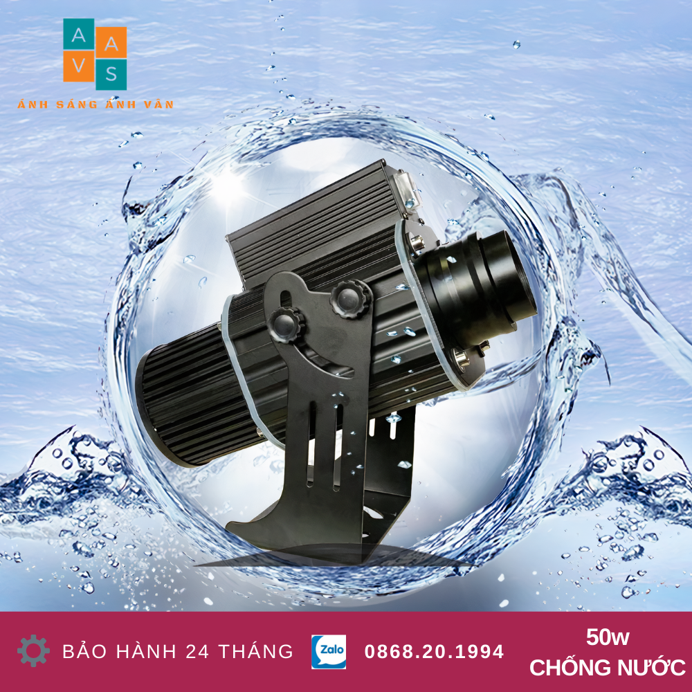 Đèn chiếu logo thương hiệu 50w chống nước | Đèn Logo quảng cáo