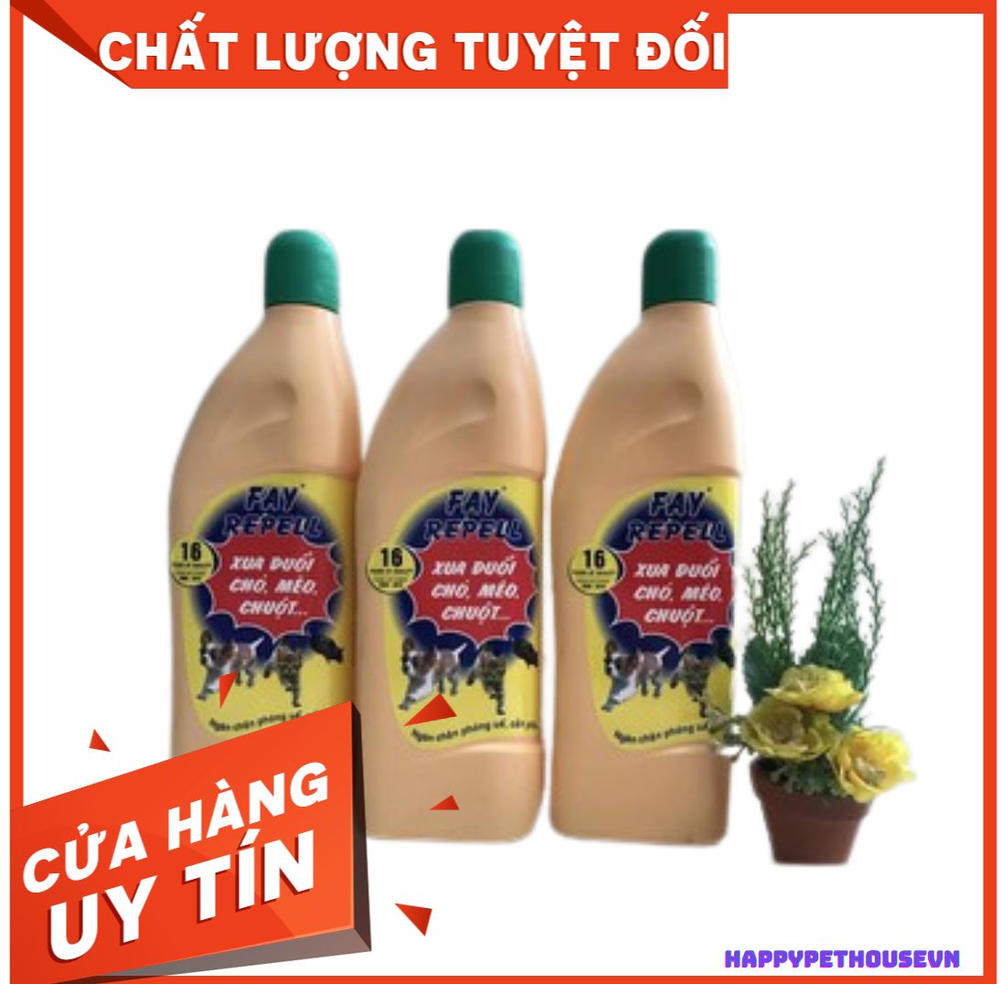 Fay Repell 400ml - Chai xua đuổi thú cưng chó mèo chống phóng uế, cắn phá