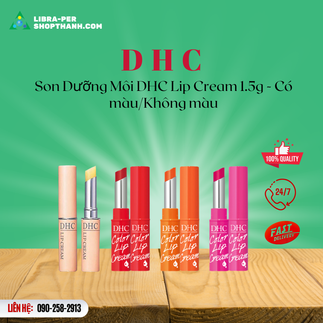 Son dưỡng môi dhc lip cream 1.5g - nhật bản