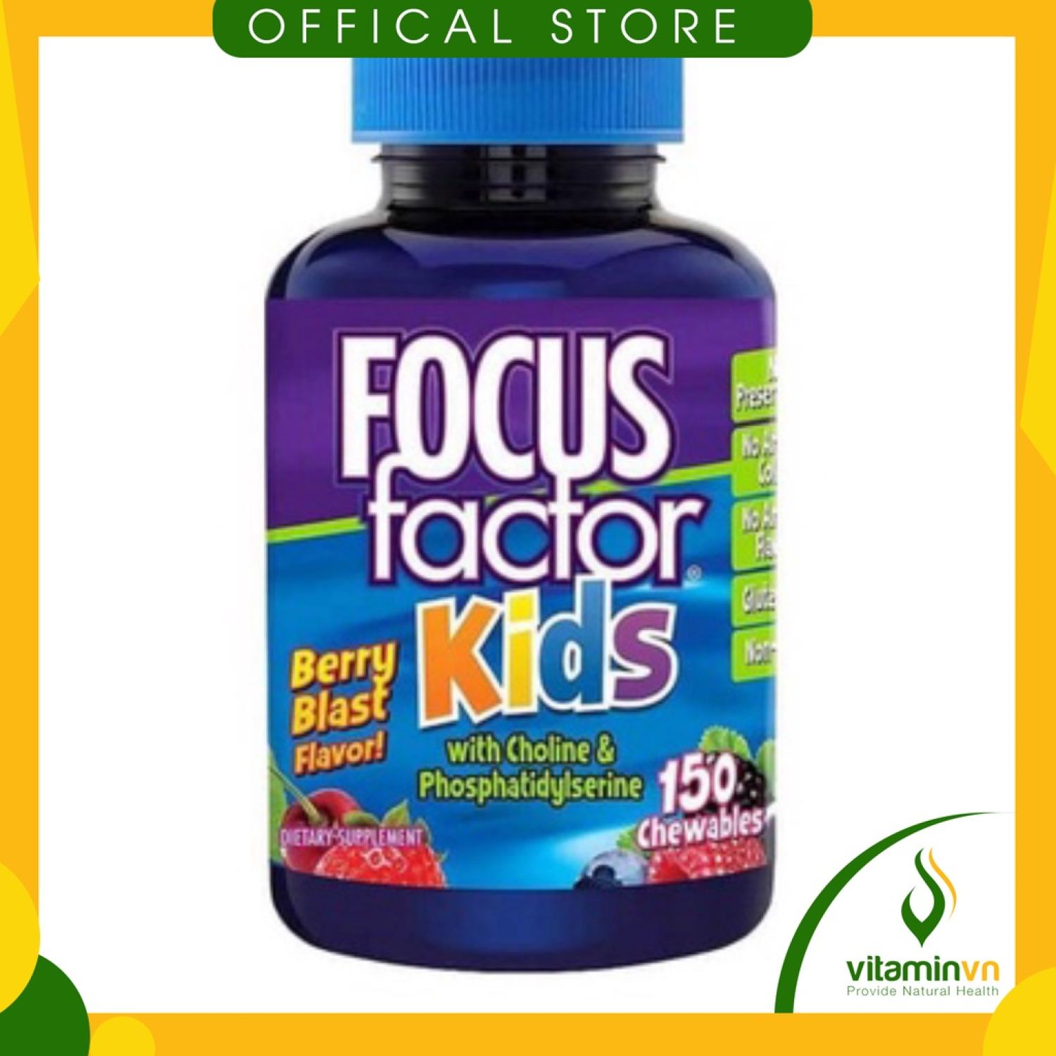💎 bổ não focus factor kids mỹ 150v ⚡
