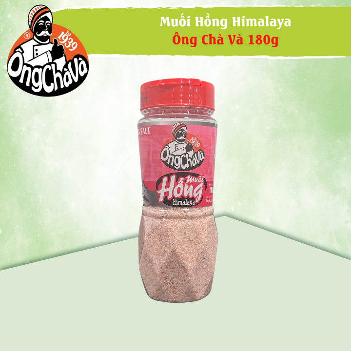 Muối hồng himalaya ông chà và 180g