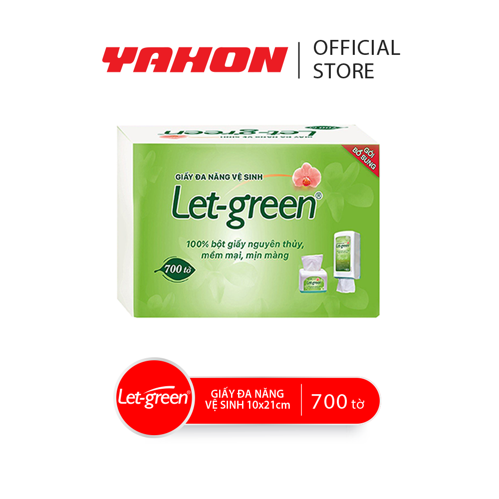 Bao giấy bổ sung đa năng 10*21cm let-green, 700 tờ/bao