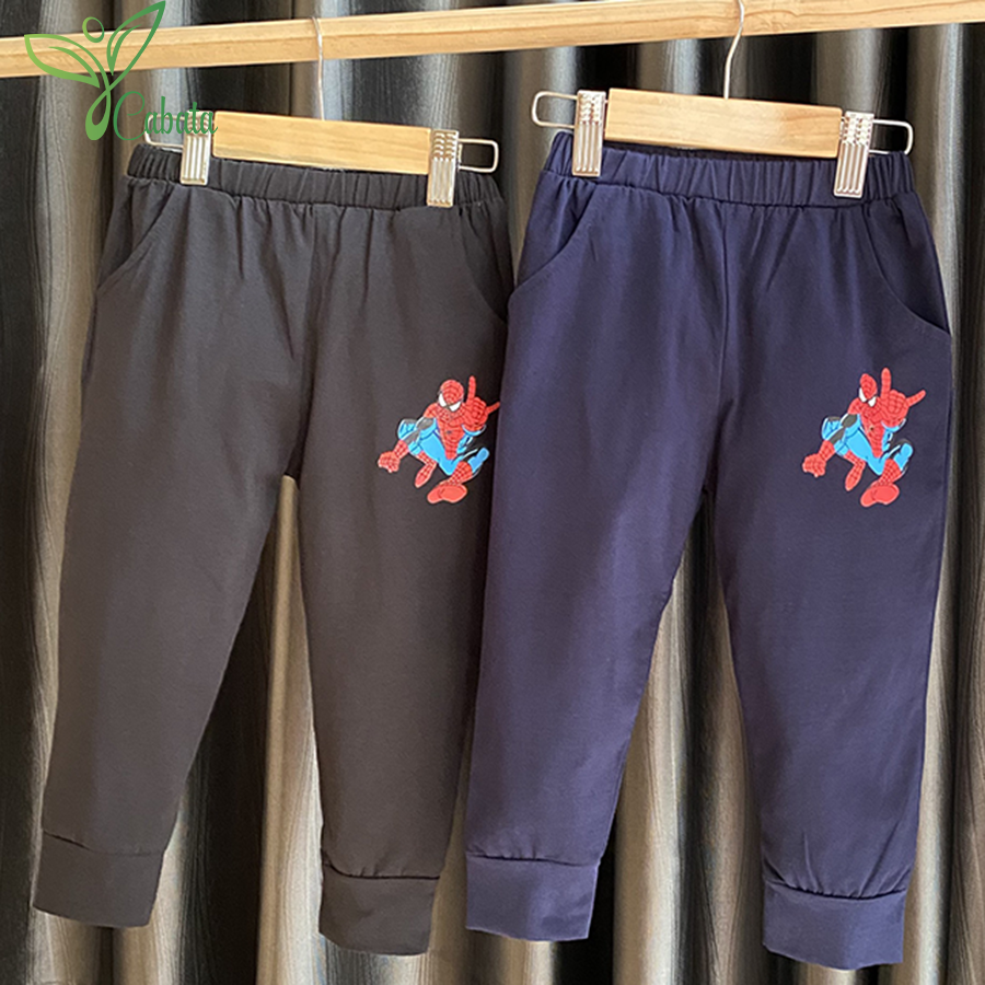 (XẢ KHO 45K )Quần Dài Bé Trai Bé Gái Chống Muỗi Thoáng Khí Quần Bé Trai Vải Cotton Cao Cấp Quần Dài Trẻ Em Cabata Size 8kg-18kg