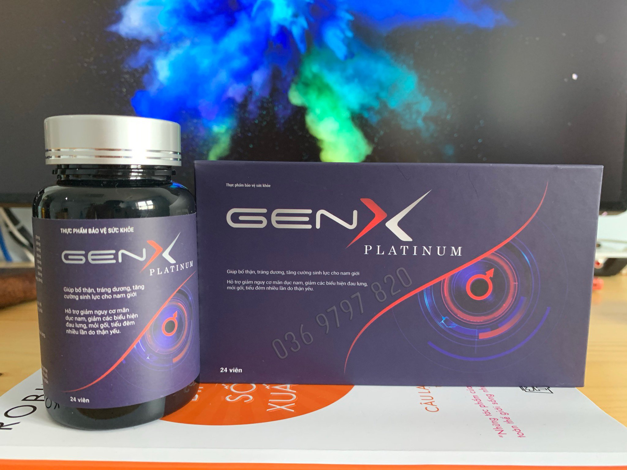 Combo 2 hộp Gen X Platinum dòng cao cấp - chuyên hỗ trợ sinh lý nam