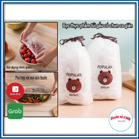 Set 100 màng bọc thực phẩm phiên bản mới' bo chun sdung đa di năng
