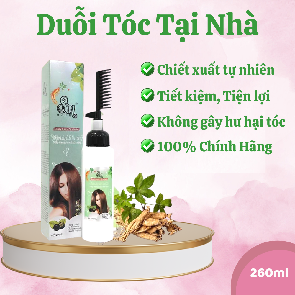 Thuốc duỗi tóc tại nhà tiện lợi 260ml - - thuốc duỗi tóc sin