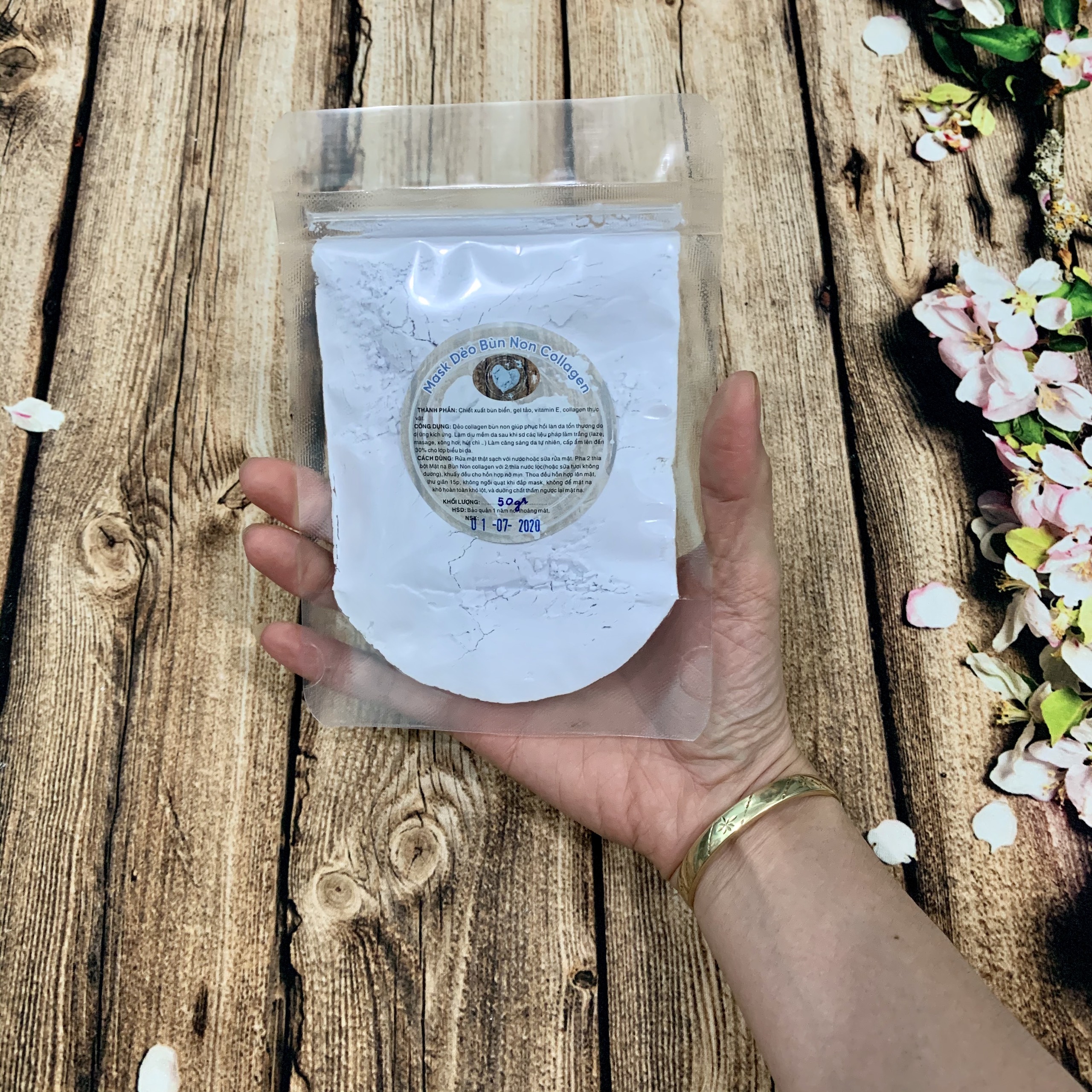 Mặt Nạ Dẻo Bùn Non Đắp Mặt - Mỹ Phẩm Handmade