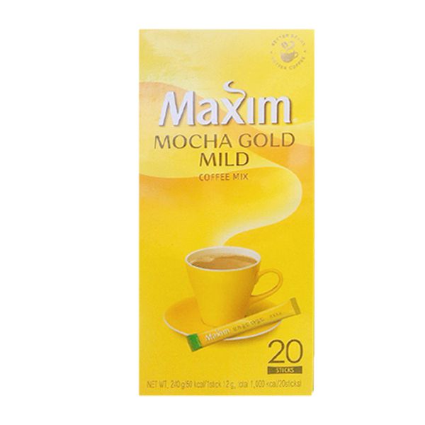 Cafe Maxim Mocha Gold Mild HQ 20 gói