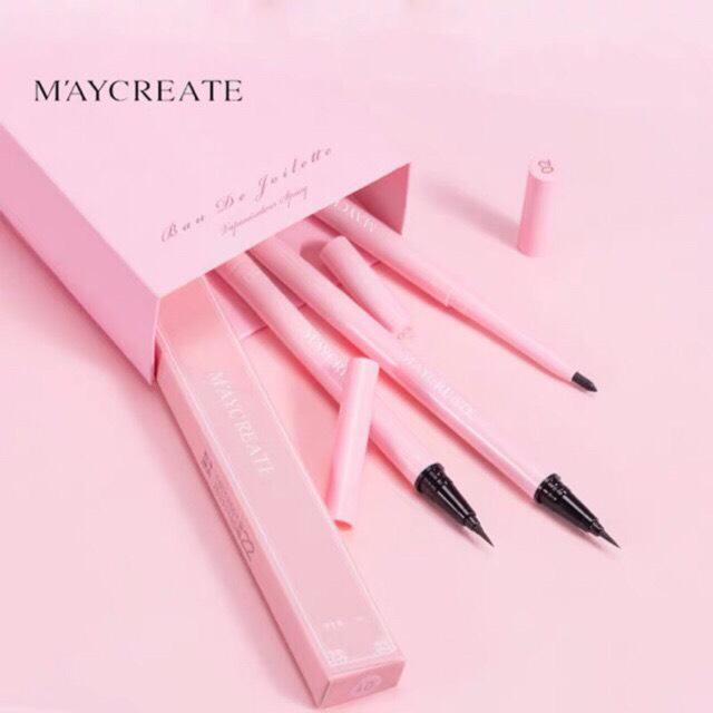Bút kẻ mắt 2 đầu dạ - sáp multi liner maycreate