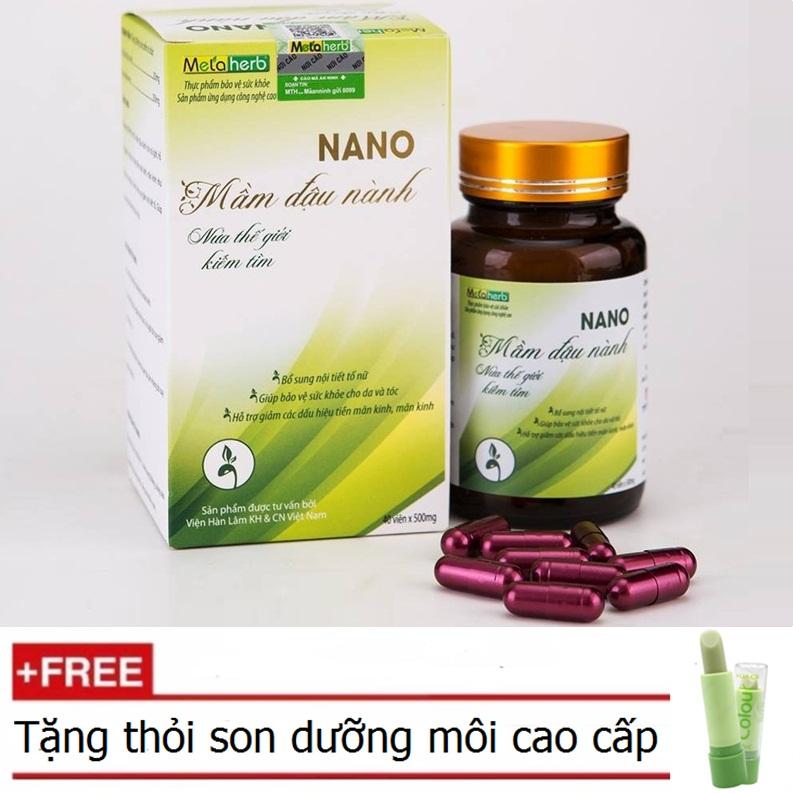 Nano Mầm Đậu Nành Metaherb bổ sung Nội tiết tố nữ làm Căng da, tăng kích cỡ Vòng 1