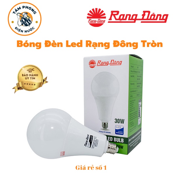Bóng đèn led rạng đông tròn ánh sáng trắng 5w 7w 9w 12w 15w 20w 30w