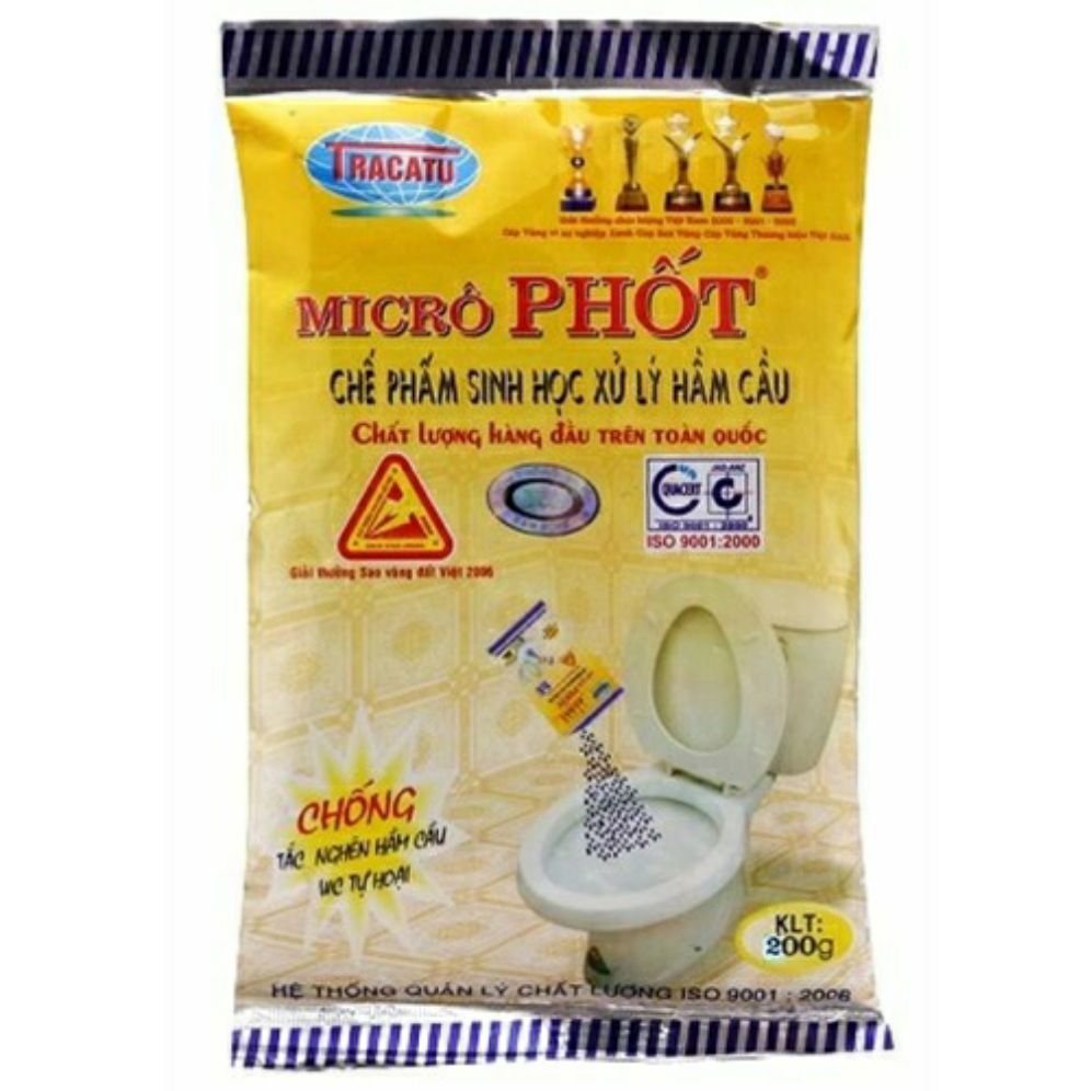 Men xử lý bể phốt microphot 200g