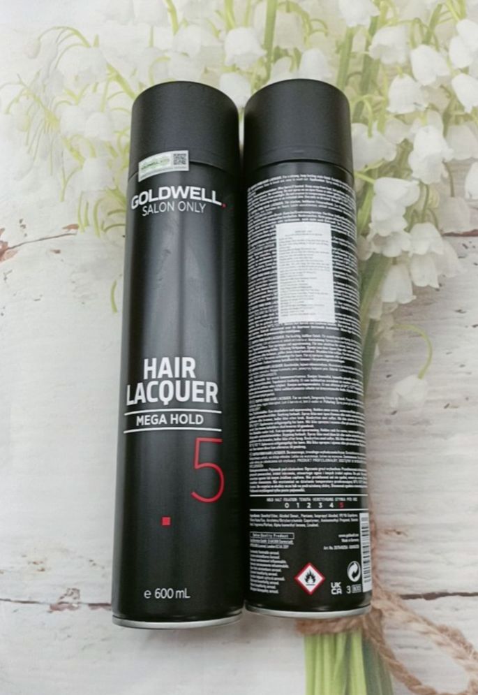 Keo xịt tạo kiểu siêu cứng goldwell super firm mega hold 600ml