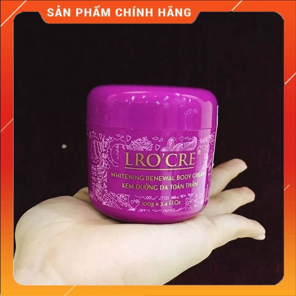 [ Dưỡng Da Trắng Hồng Tự Nhiên] kem dưỡng trắng da toàn thân lrocre -200g - Kem Dưỡng Trắng Da Toàn Thân Hiệu Quả  [ Hương Trần Chuyên Sỉ ] KDDLR01
