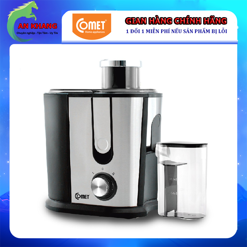 Máy ép trái cây ép hoa quả comet cm9838 1.5l 400w - hàng chính hãng
