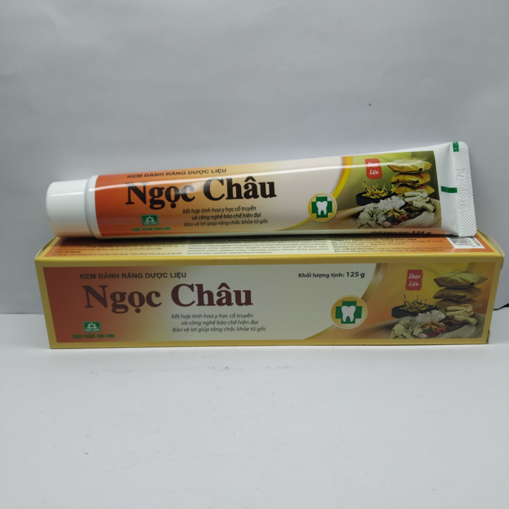 Kem đánh răng dược liệu ngọc châu - tuýp 125g