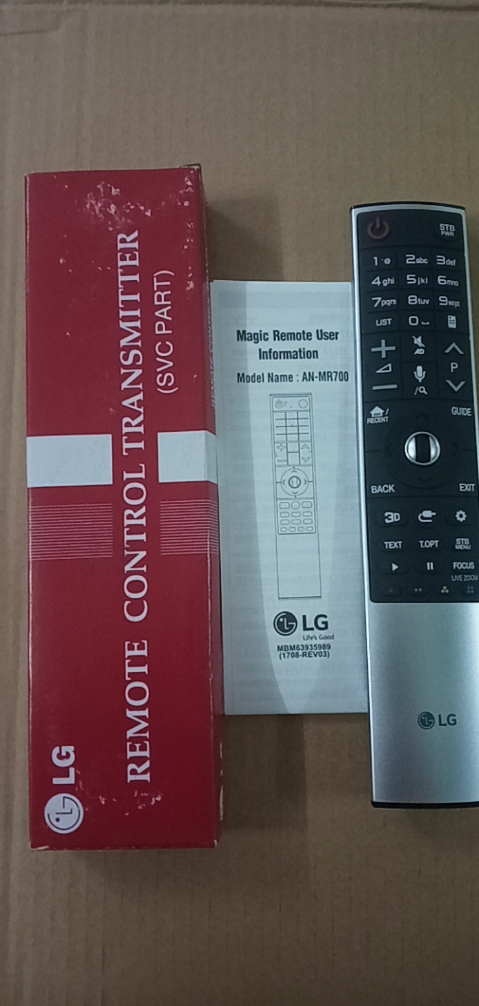 Remote thông minh lg mr700 thay thế cho dòng an-mr500g, an-mr600, an-mr650 model tv 2014 -> 2016 | bảo hành 24 tháng