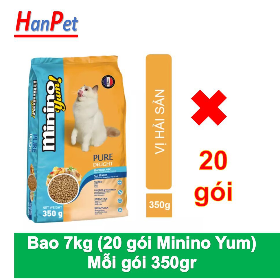 HCM- - Minino Thức ăn viên cao cấp cho mèo mọi lứa tuổi