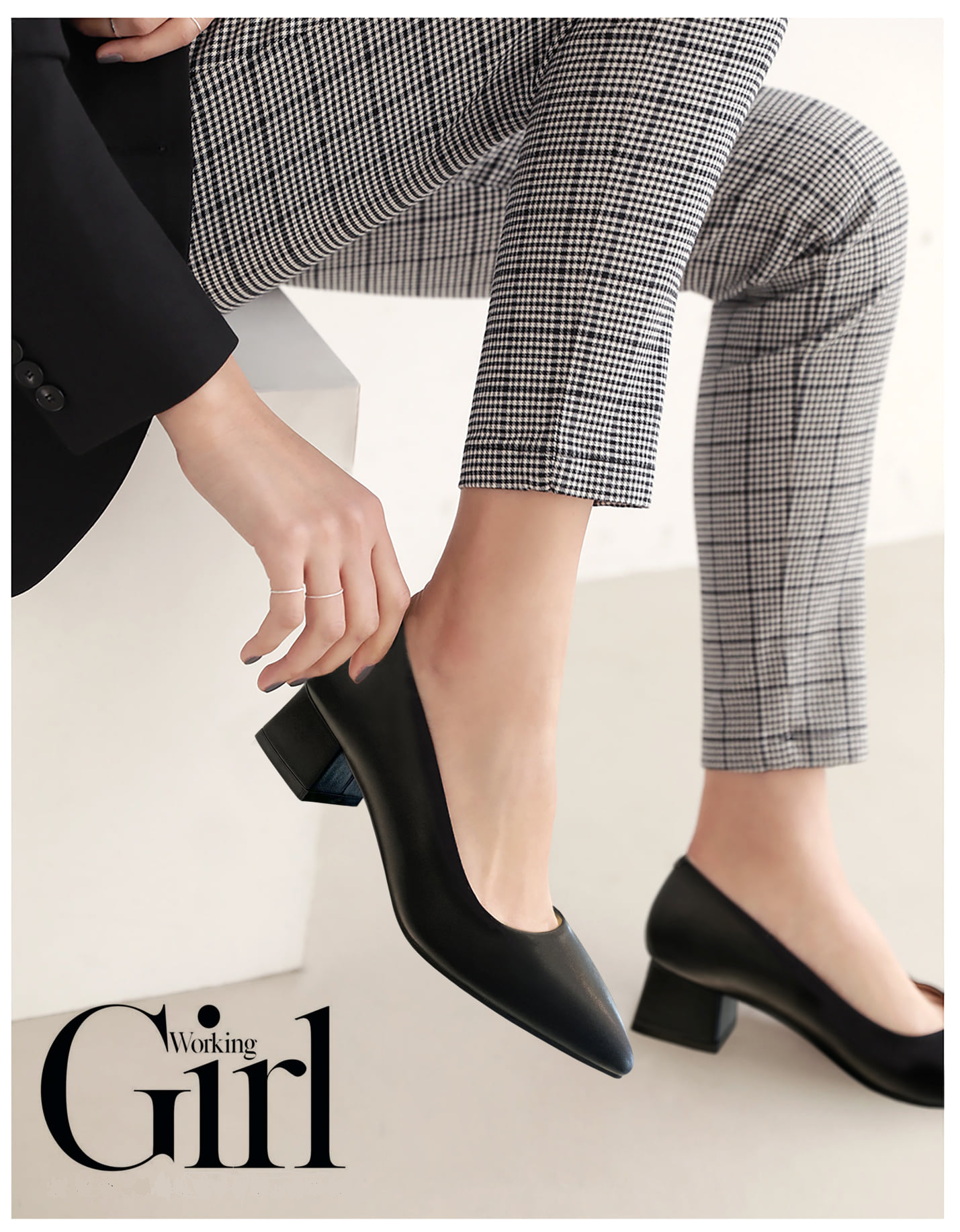 GIÀY GÓT VUÔNG DOLLY 3CM. 1377