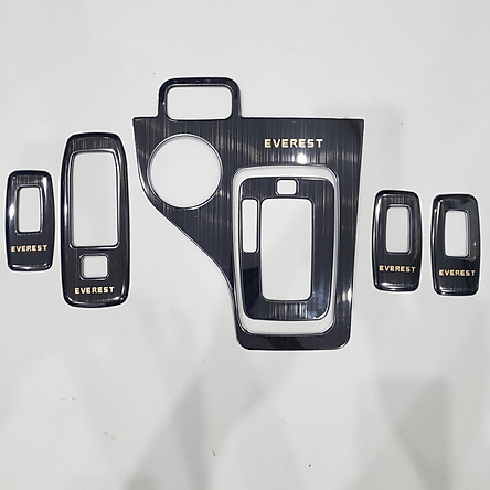 XẢ KHO TẾT-Bộ ốp nội thất titan xe Ford Everest 2019,2020,2021