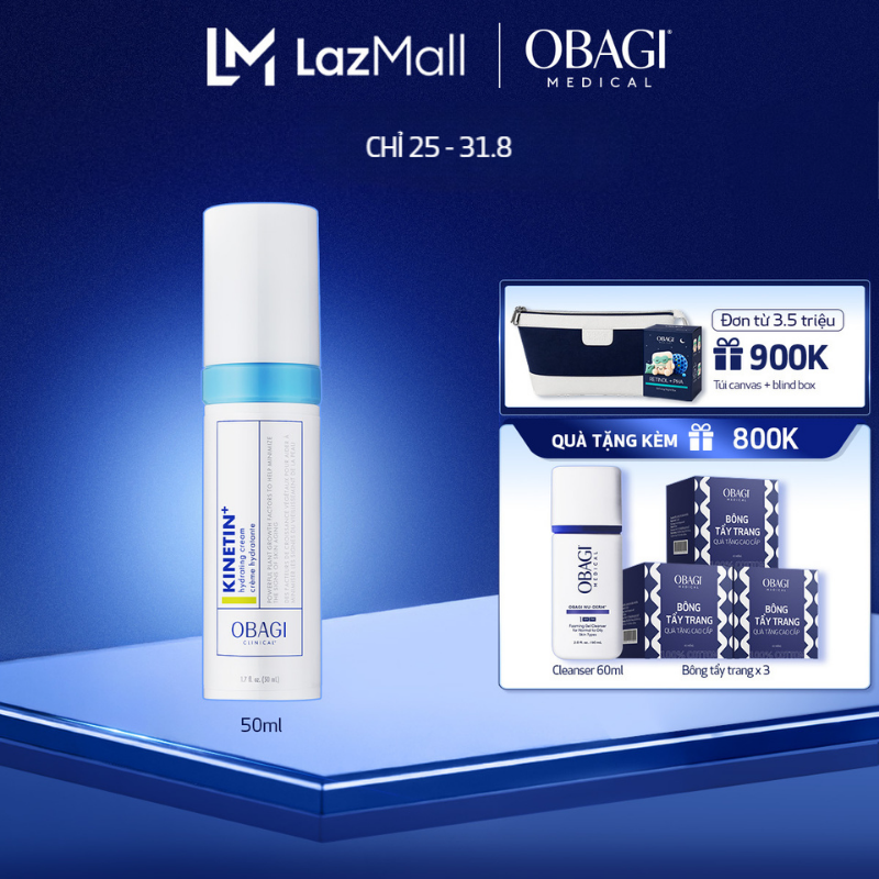 Kem dưỡng ẩm  phục hồi da Obagi Clinical Kinetin+ Hydrating Cream