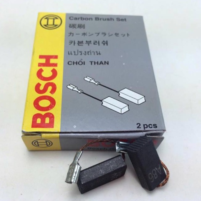 10 đôi chổi than 86 dùng cho máy mài,máy khoan bê tông ba chức năng - Chổi than MKT86A