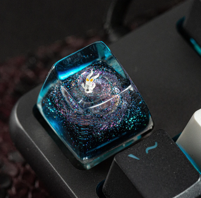 Keycap Interstellar, nút bàn phím galaxy, keycap đẹp