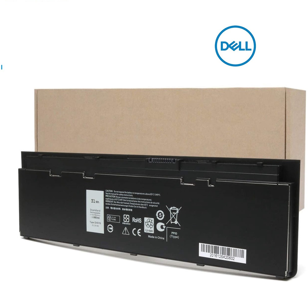 PIN ZIN DELL LATITUDE 7240 7250 E7240 E7250  W57CV ZIN 31wh 45wh 52wh