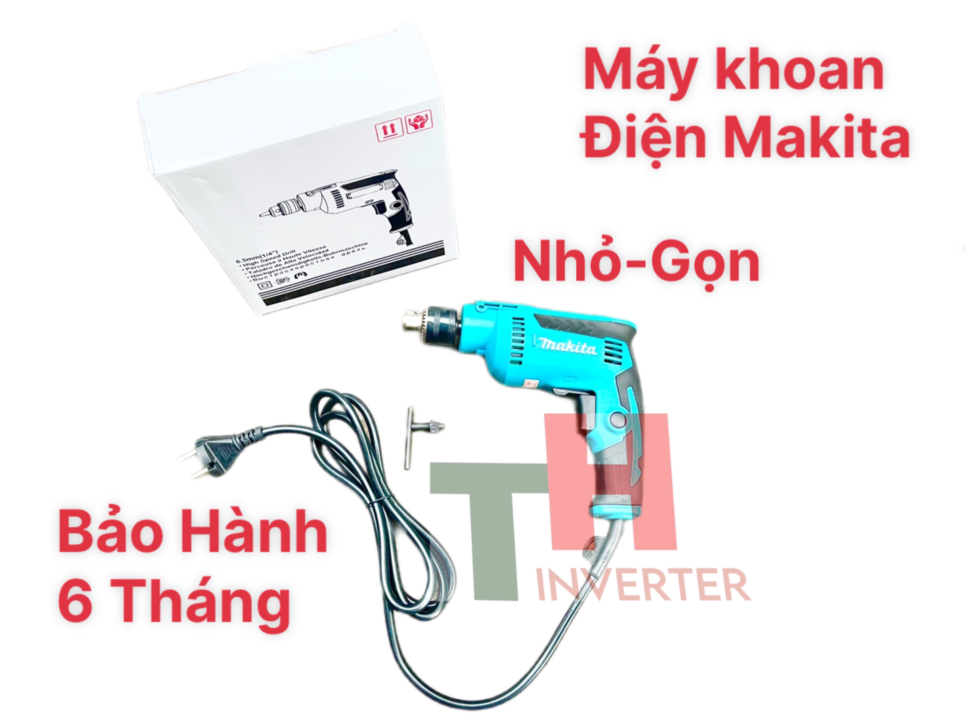 Máy khoan makita 6ly đầu 10ly