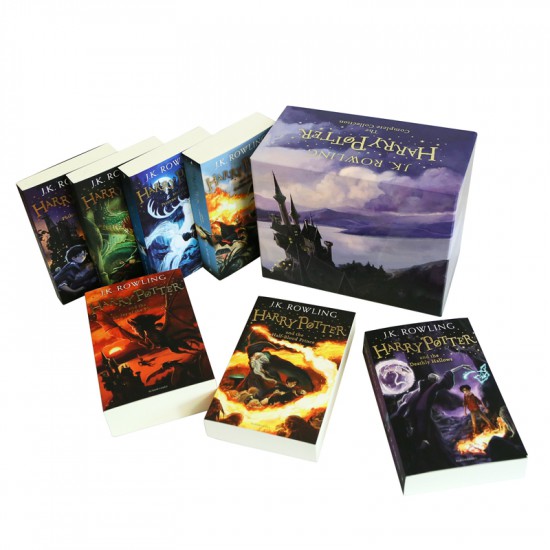 Truyện Ngoại Văn: Harry Potter Boxset - (Trọn Bộ 7 Tập) Phiên Bản Tiếng Anh