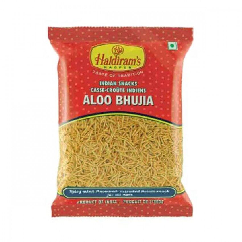 Haldiram - Bhujia - Aloo bhujia - Mixture - Indian Snack - Haldiram's Aloo Bhujia (150g-200g)