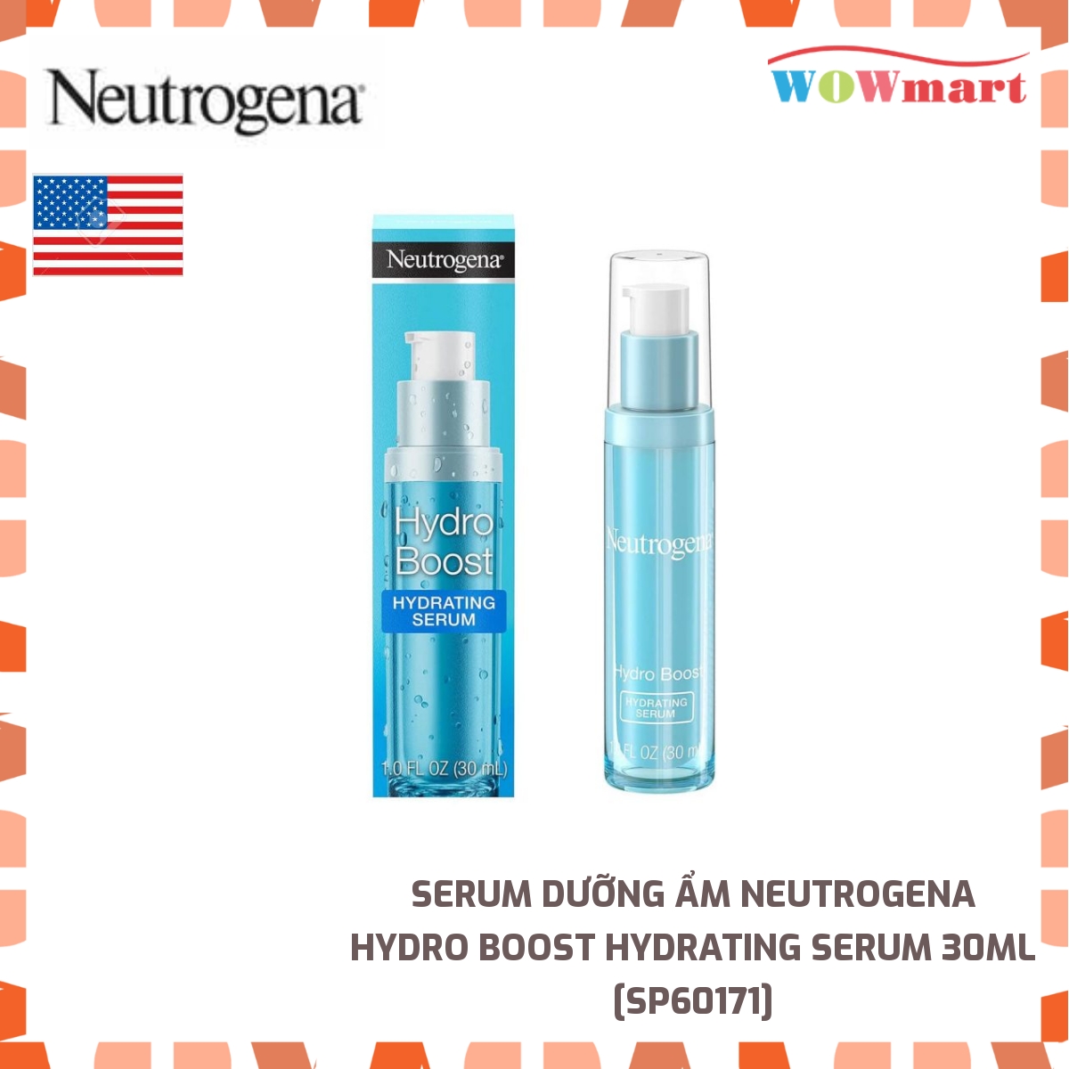 Serum dưỡng ẩm Neutrogena Hydro Boost Hydrating Serum 30ml