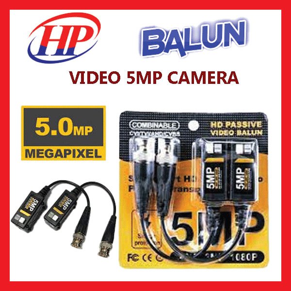 BỘ CHUYỂN ĐỔI TÍN HIỆU HD VIDEO BALUN 5MP AHD/CVI/TVI
