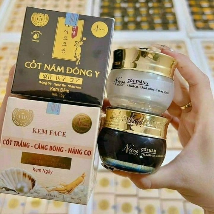Kem cốt nám đông Y Nicos beauty mẫu mới